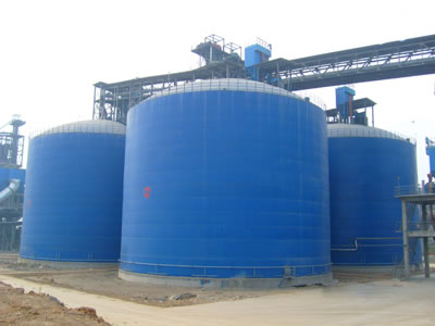 椒江水泥钢板库改造