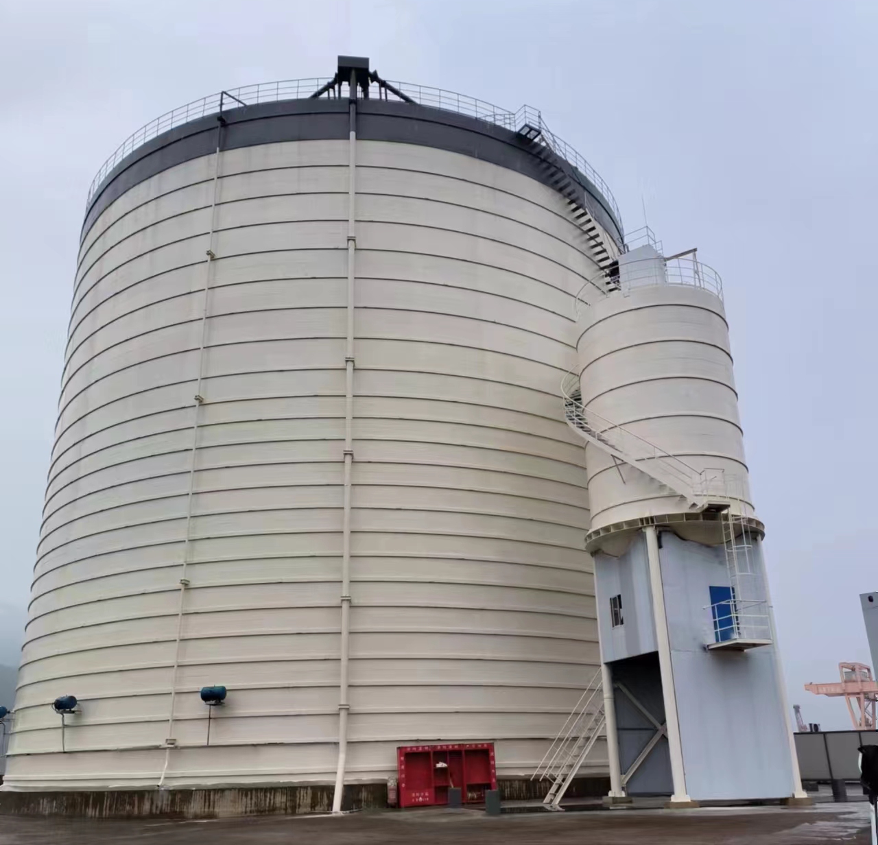 椒江10万吨水泥钢板库